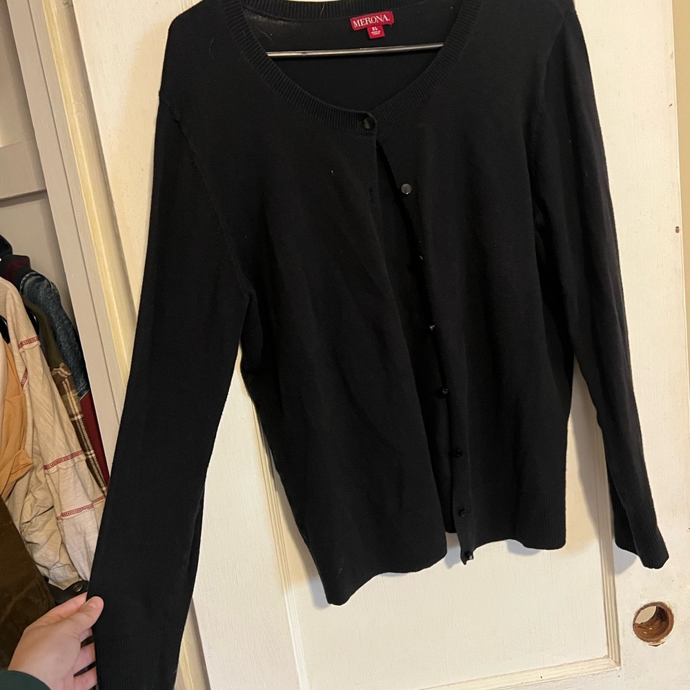 Merona Black Knit Sweater